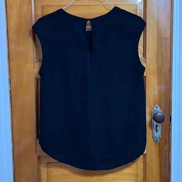 Ro & De Black Cutout Sleeveless Blouse Top Women’s Large - Picture 6 of 6